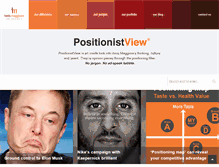 Tablet Screenshot of positionistview.com